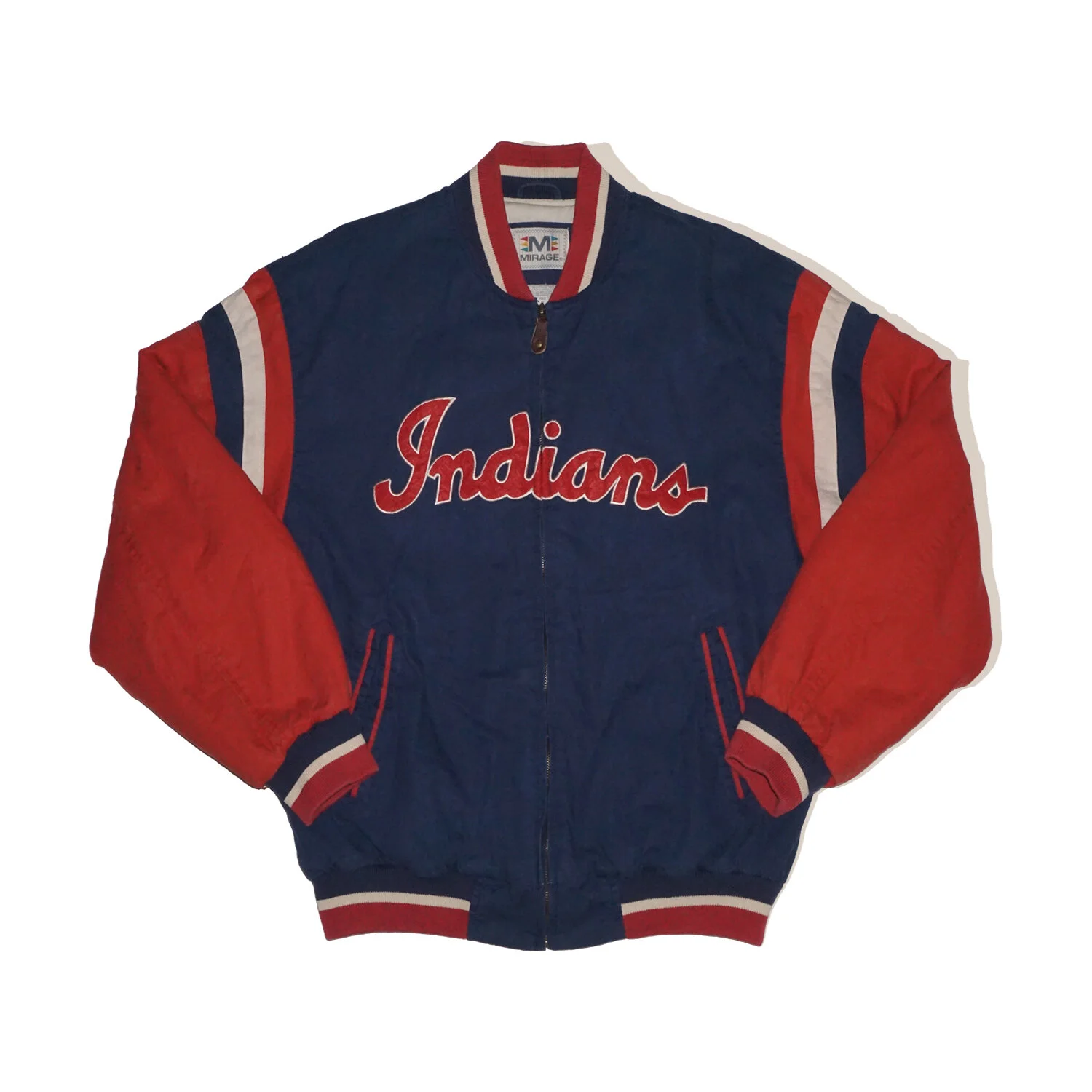 1991 Cleveland Indians Mirage Jacket — Too Hot Vintage